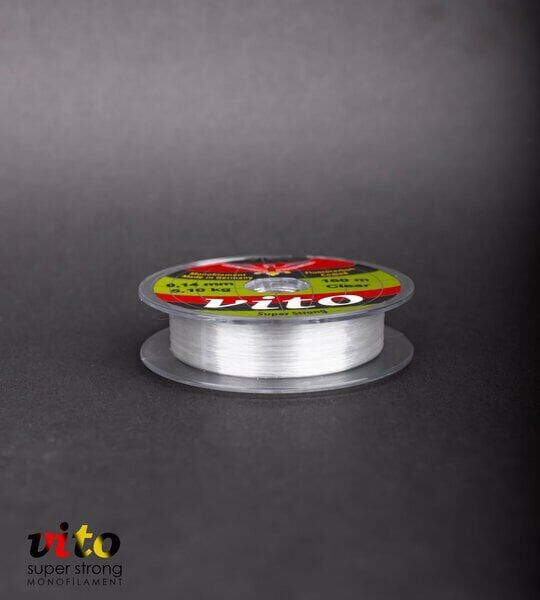 Vito 160M Misina Şeffaf Fluorocarbon Kaplama
