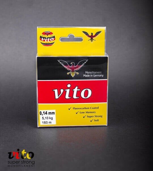 Vito 160M Misina Şeffaf Fluorocarbon Kaplama