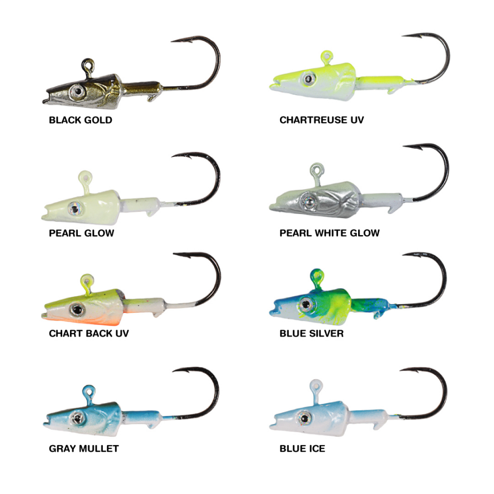 Ryuji Snake Shad Jig Head 10 Gr 2/0 (3 Ad)