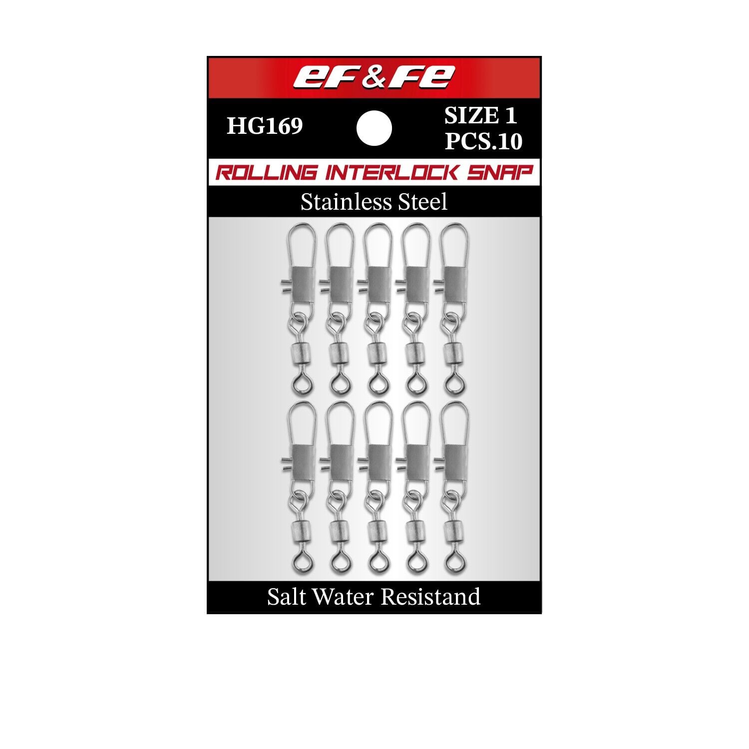 Effe Rolling Interlock Snap Klipsli Fırdöndü