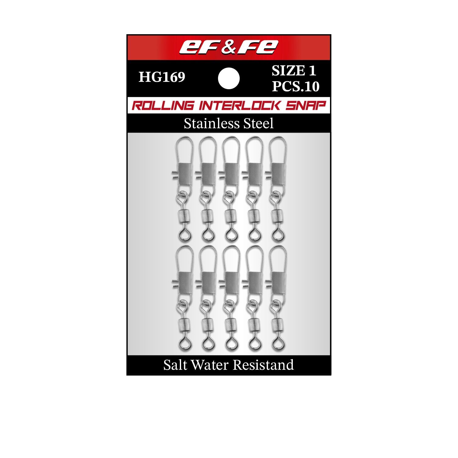 Effe Rolling Interlock Snap Klipsli Fırdöndü