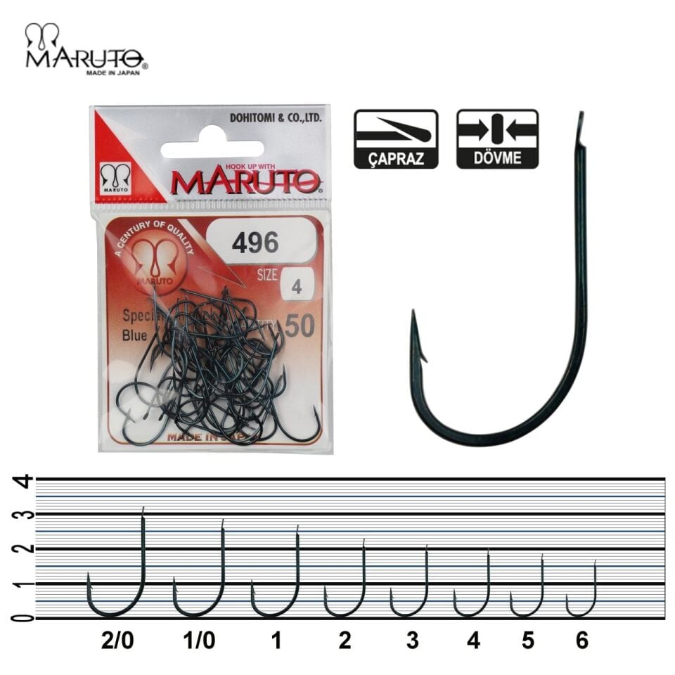 Maruto 496 Mavi Olta İğnesi