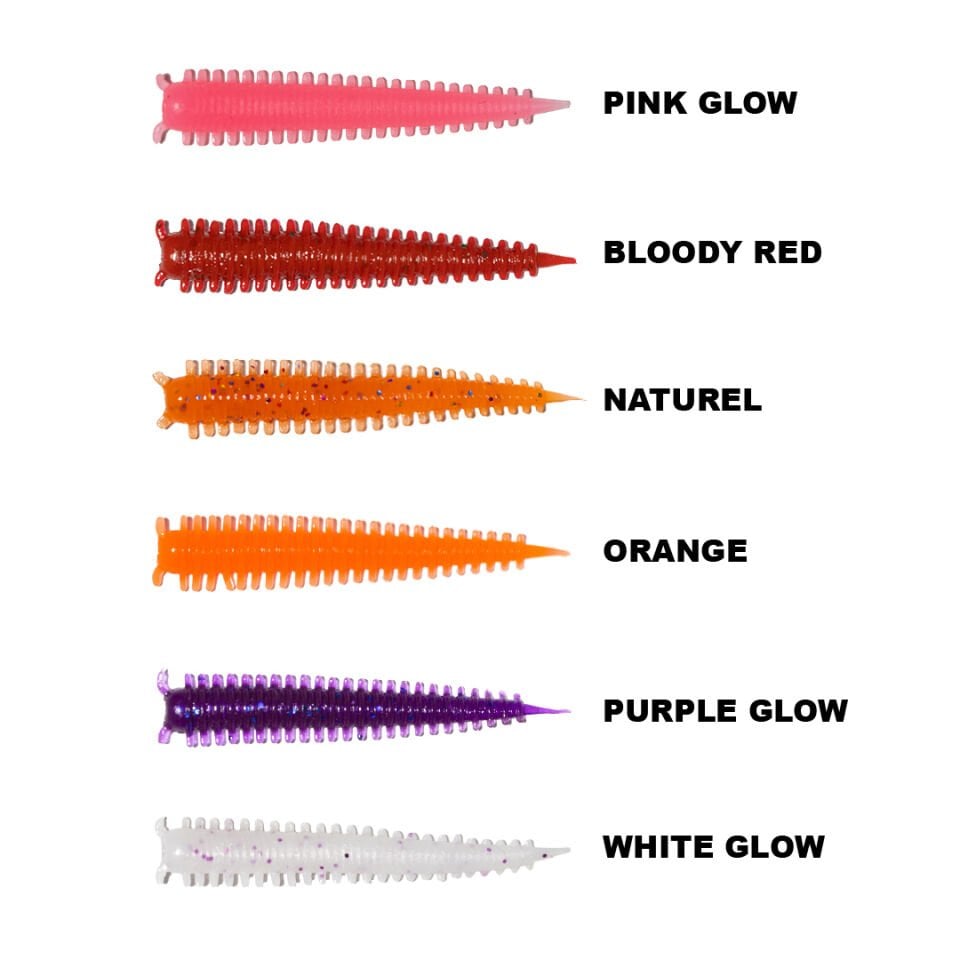 Ryuji Jelly Worm 4 cm Lrf Silikonu