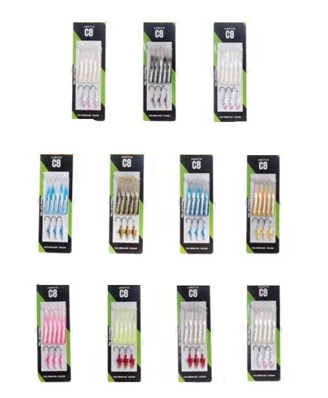 Caretta C8 8 cm 5.5 gr Silikon Yem