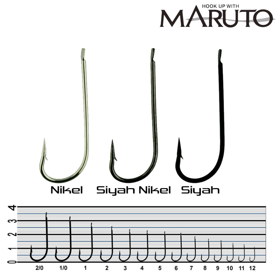 Maruto 1521 Black Nickel Olta İğnesi