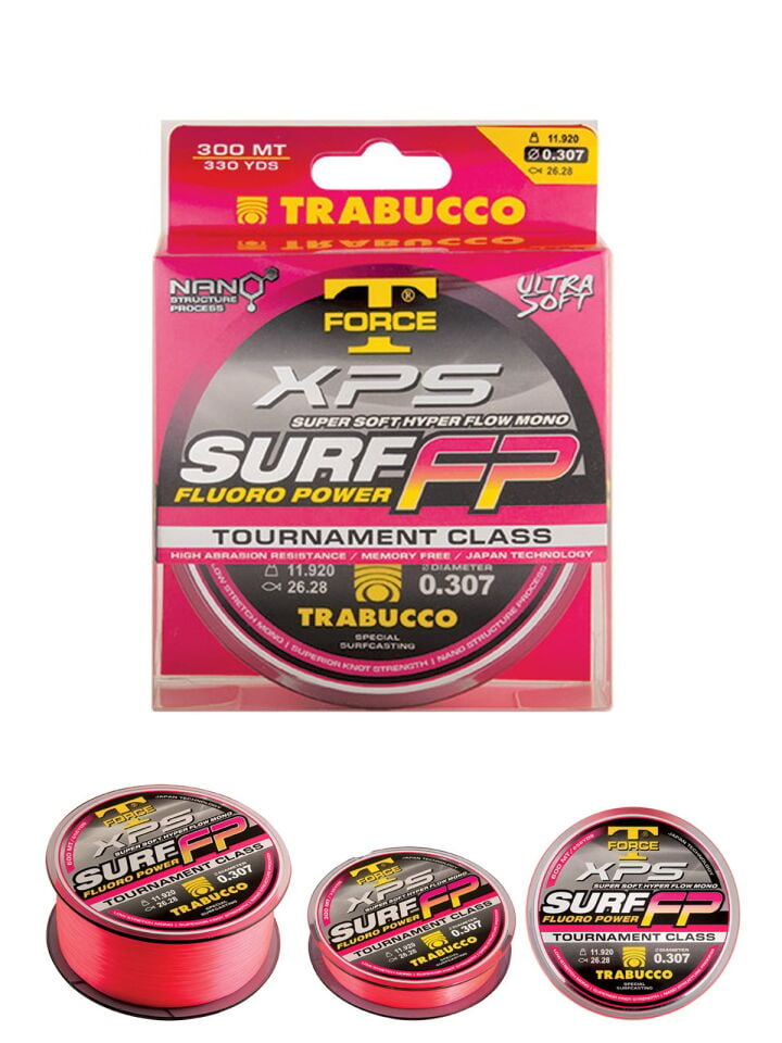 Trabucco XPS Surf FP Fluoro Power 300mt Surf Misinası