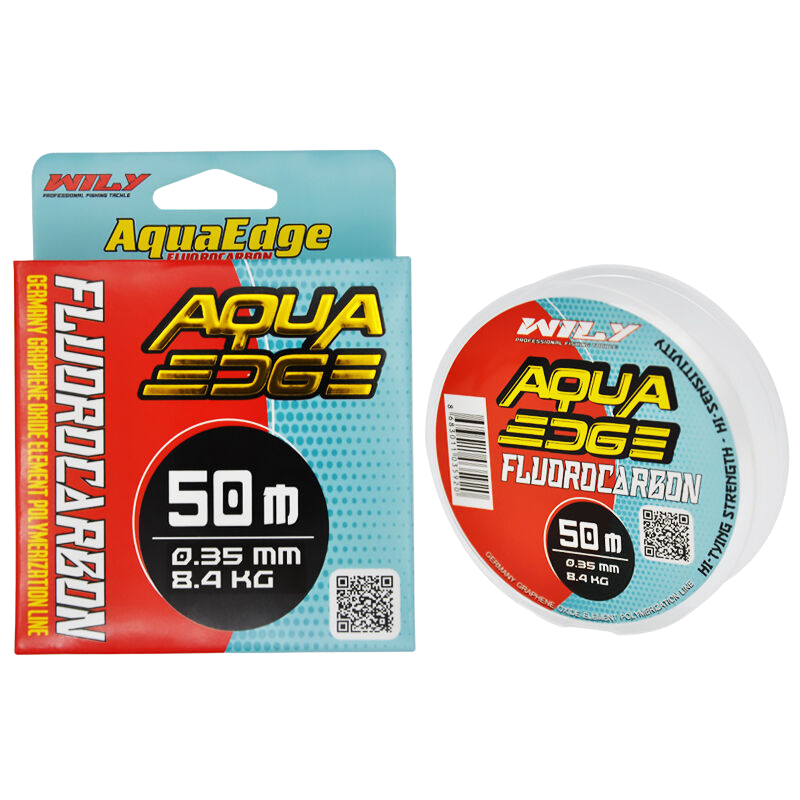 Wily Aqua Edge FluoroCarbon Line Lider Misina