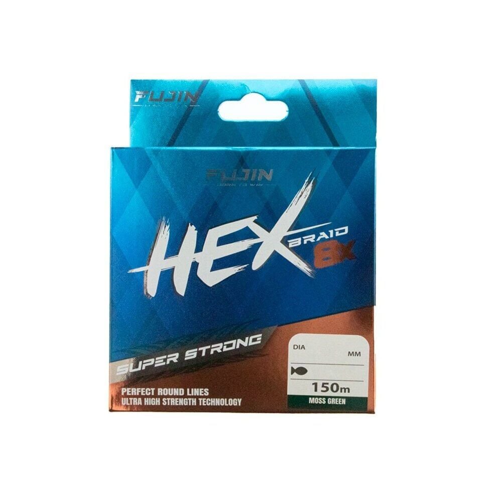 Fujin Hex 8X 150 Metre Moss green İp Misina