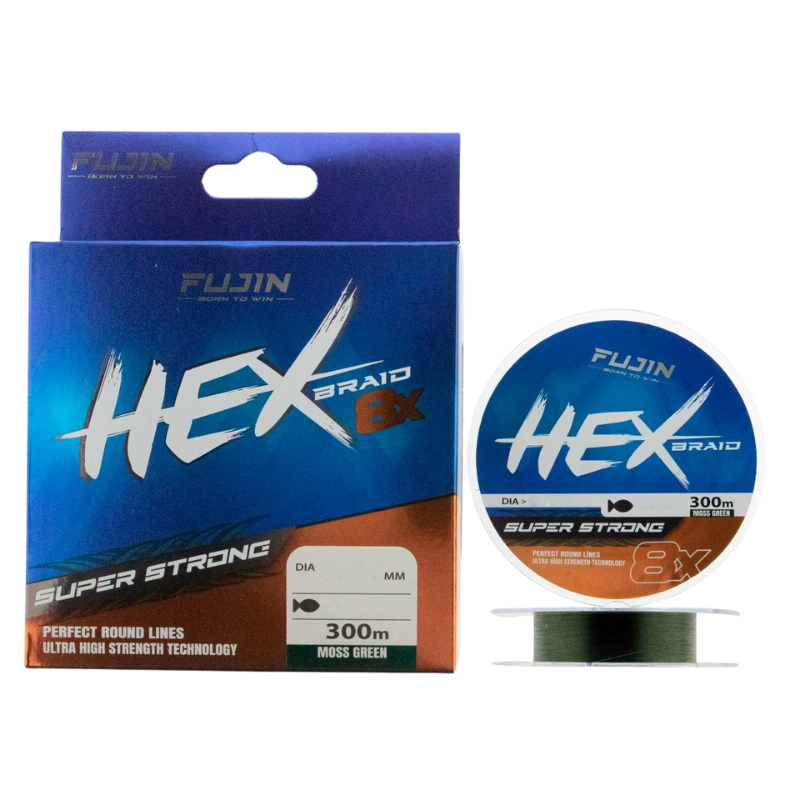 Fujin Hex 8X 300 Metre Moss green İp Misina