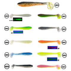 Fujin Round Bait 100 mm Silikon Balık