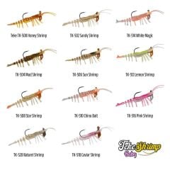 Hanfish Teke Baby Shrimp 5.5 Cm 3.8 Gr Silikon Karides