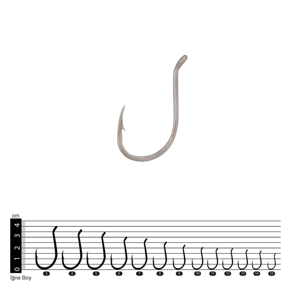 Effe İğne 192553 Nikel Delikli Carbon (100 adet)