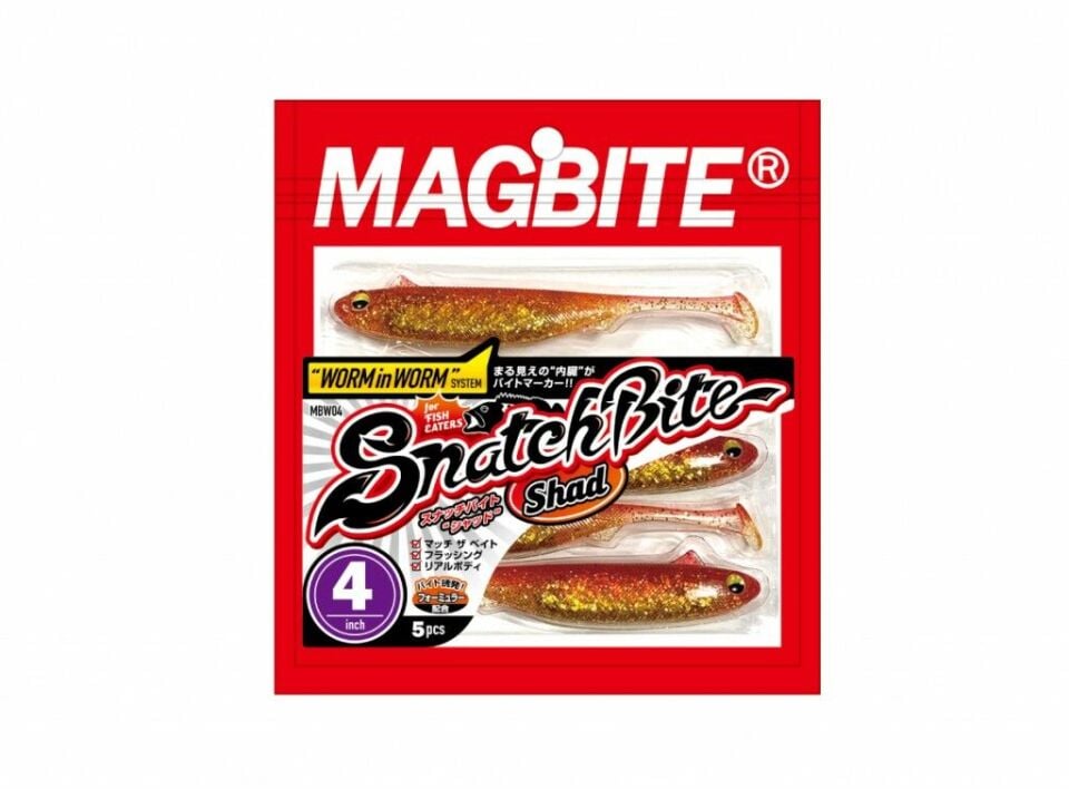 Magbite Snatch Bite Shad 3’’