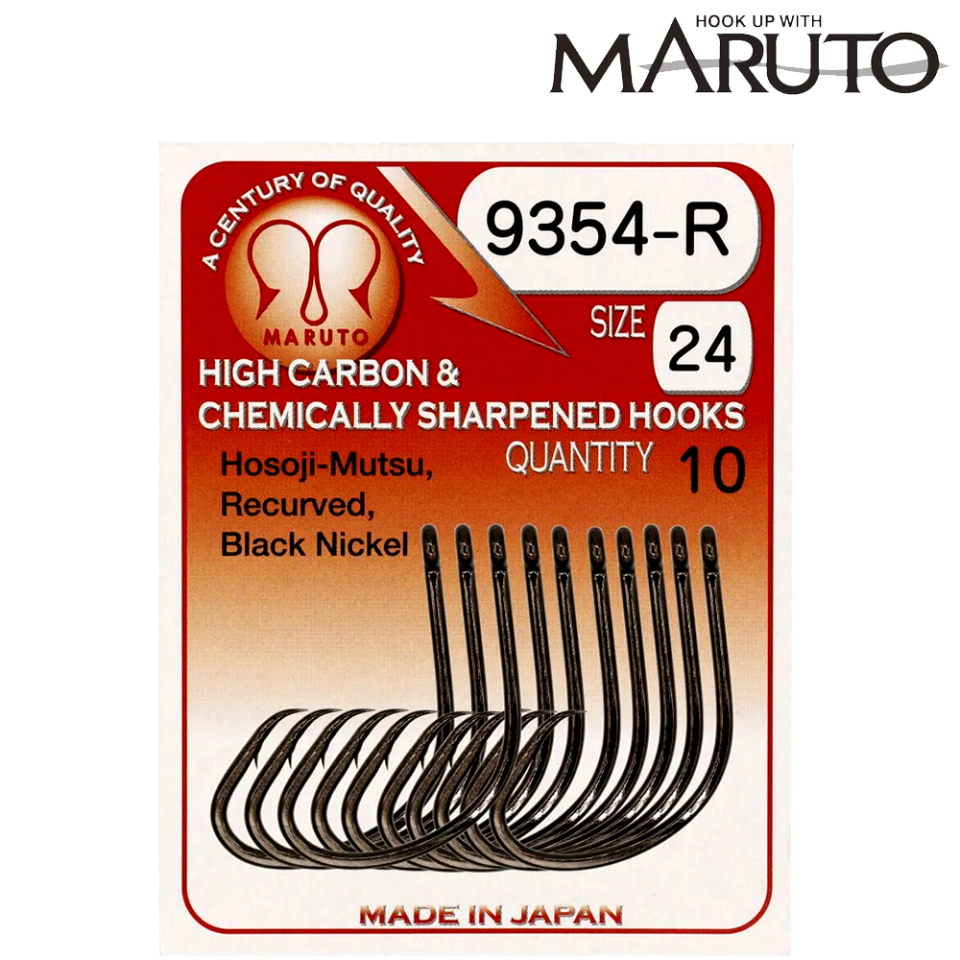 Maruto 9354R Black Nickel Circle Olta İğnesi