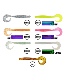 Fujin Tail Bait 105mm Silikon Balık