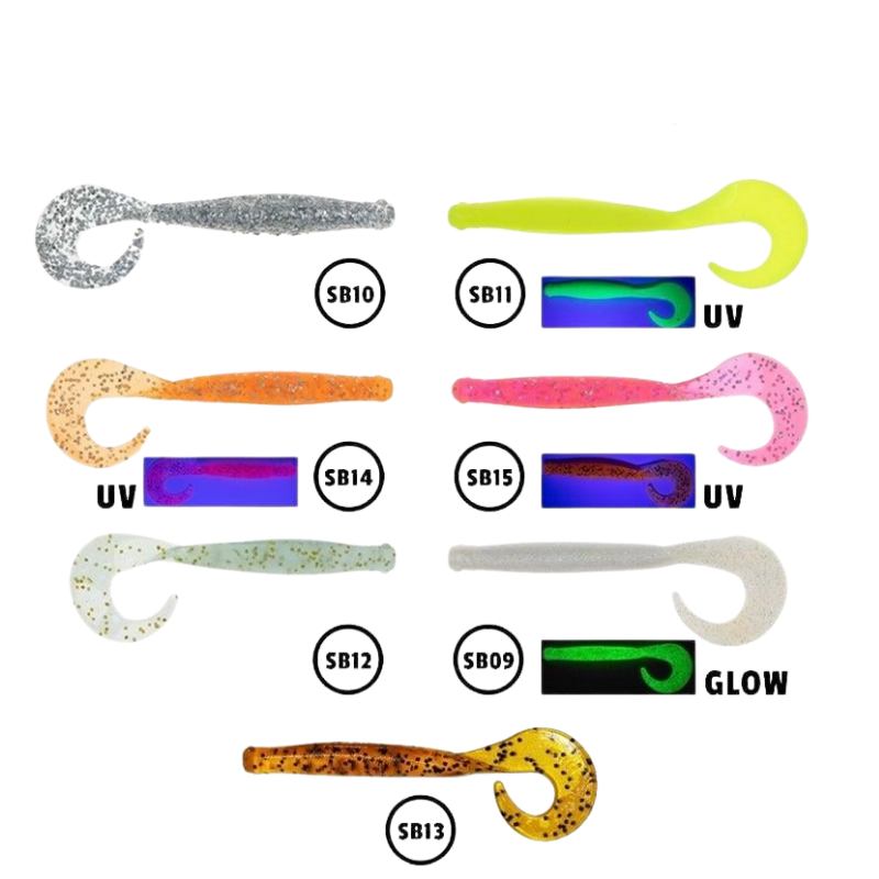 Fujin Tail Bait 105mm Silikon Balık