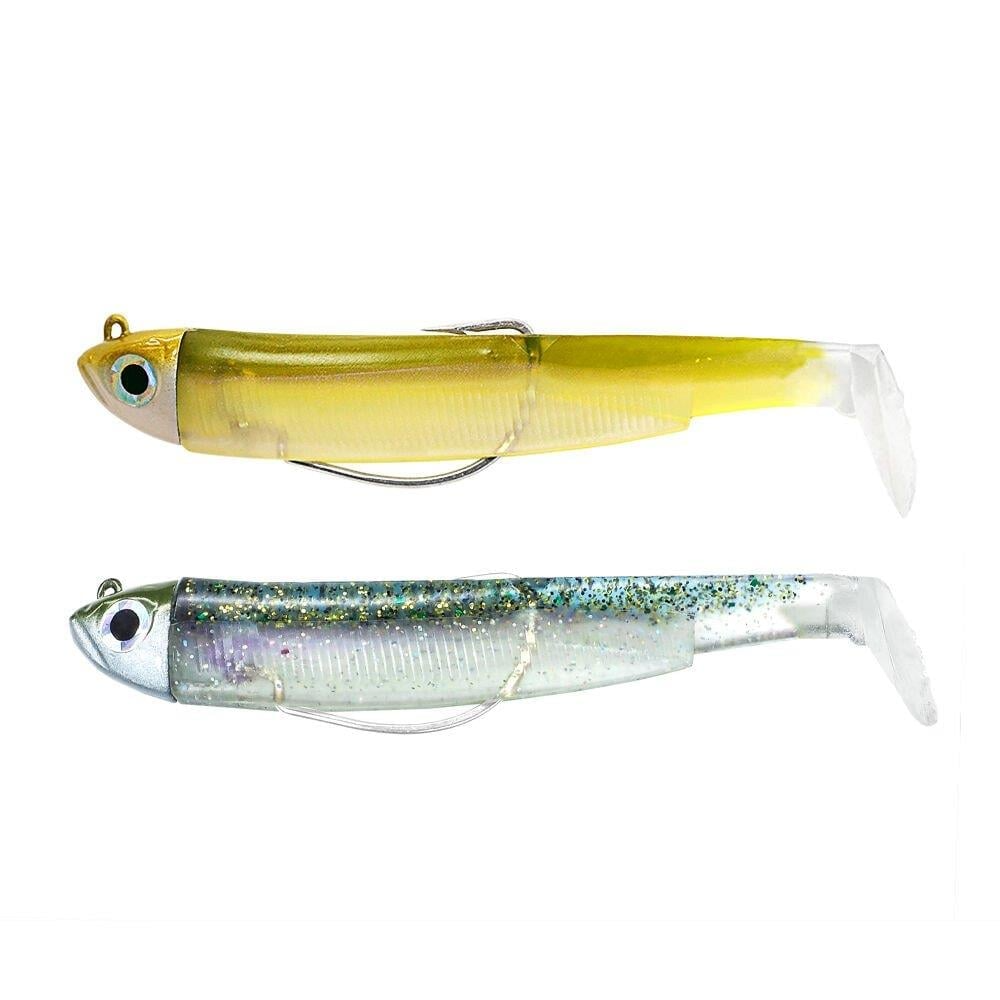Fiiish BM90/BM3009 2 Double Combo Shore 5gr Ghost Minnow-Wakasagi Silikon Yem