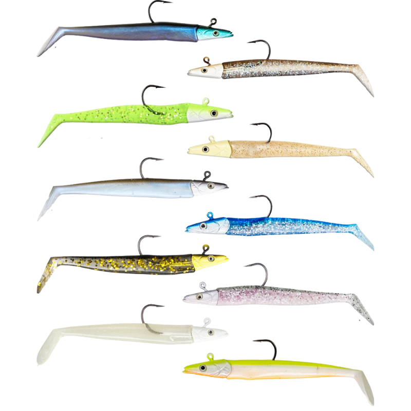 Fujin Zand Eel 11cm 7gr-14gr Double Body+Head Silikon Balık