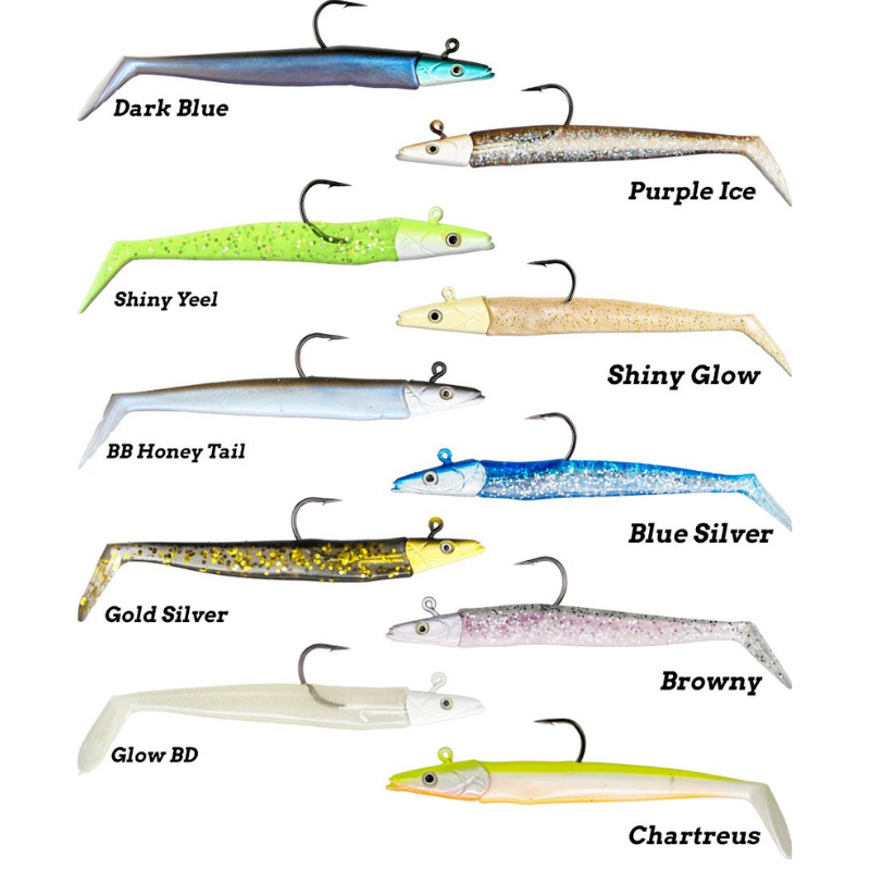 Fujin Zand Eel 11cm 7gr-14gr Double Body+Head Silikon Balık