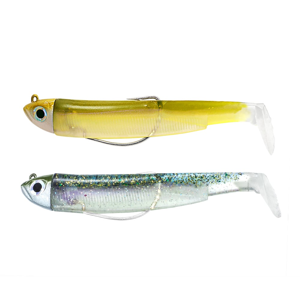 Fiiish BM120/BM3019 3 Double Combo Shore 12gr Ghost Minnow-Wakasagi Silikon Yem