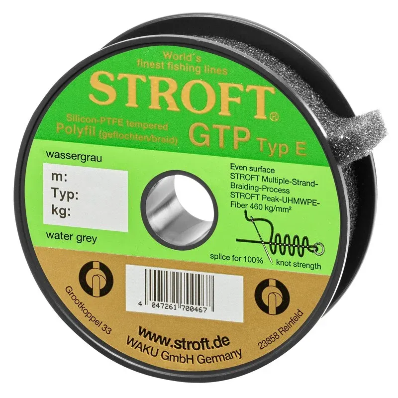Stroft GTP Typ E 150 Metre Örgü Misina Gri