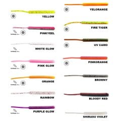 Fujin Baby Worm 5.2 cm LRF Silikonu