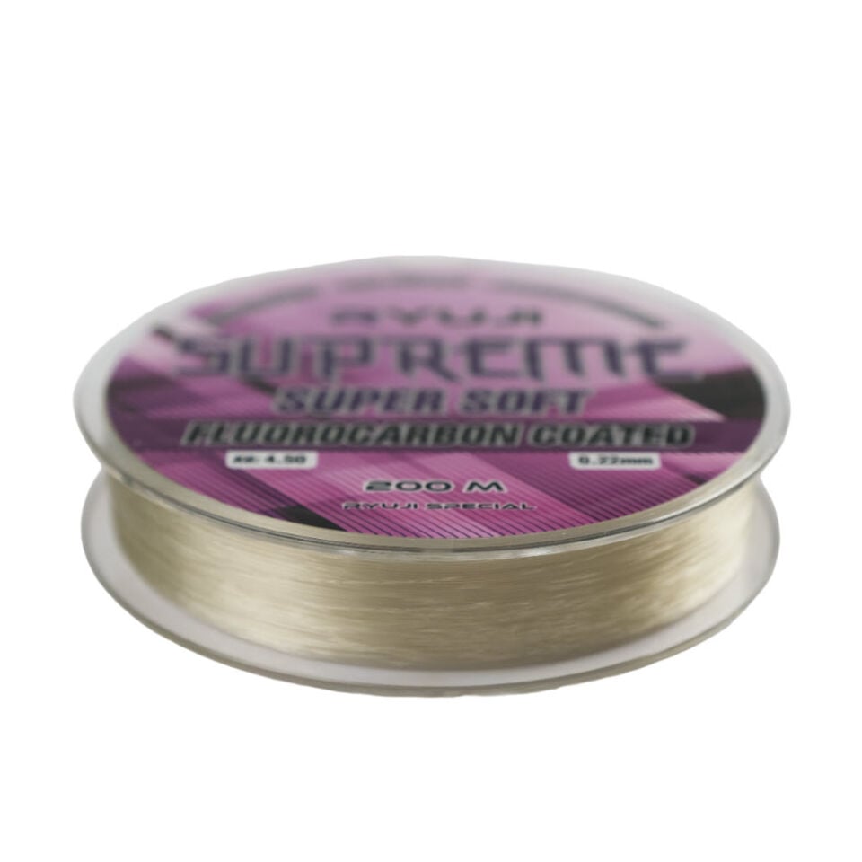 Ryuji Supreme 200m Yeşil Fluorocarbon Kaplama Misina