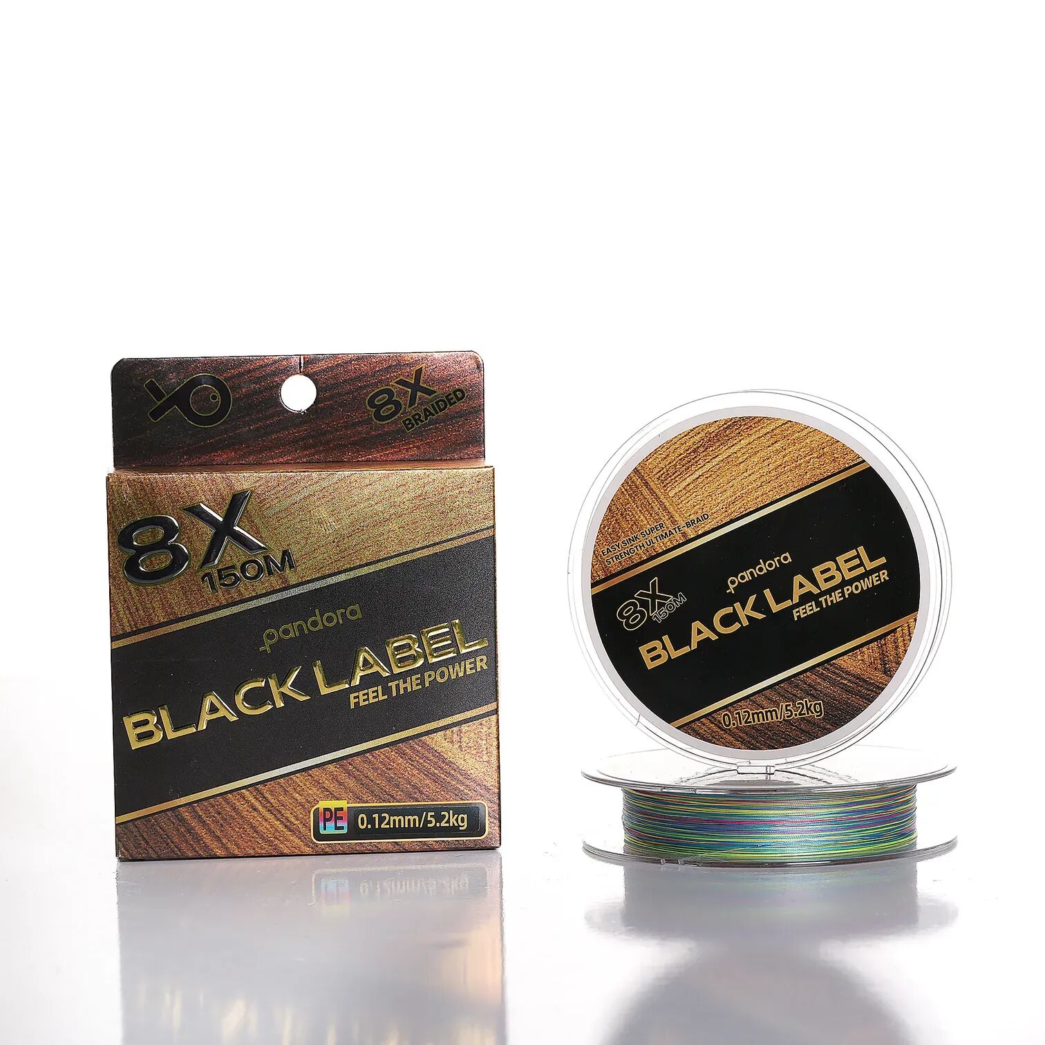 Pandora Black Label 8x 150 mt Multicolor İp Misina