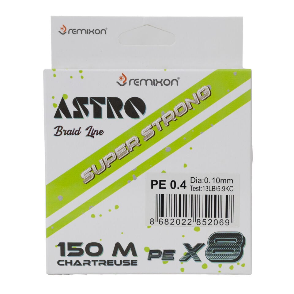 Remixon Astro 8X 150m Chartreuse İp Misina