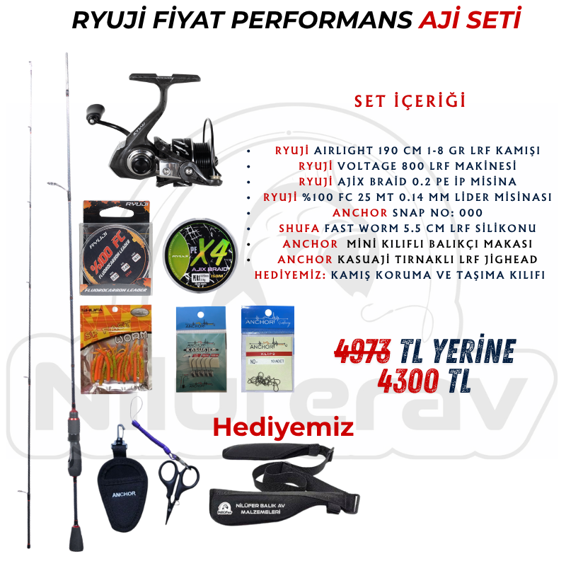 Ryuji Fiyat Performans Aji Seti