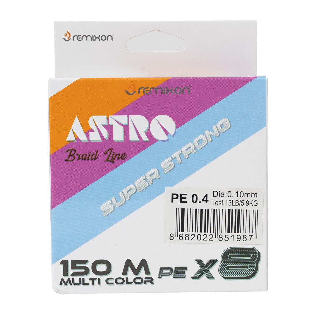 Remixon Astro 8X 150m Multicolor İp Misina