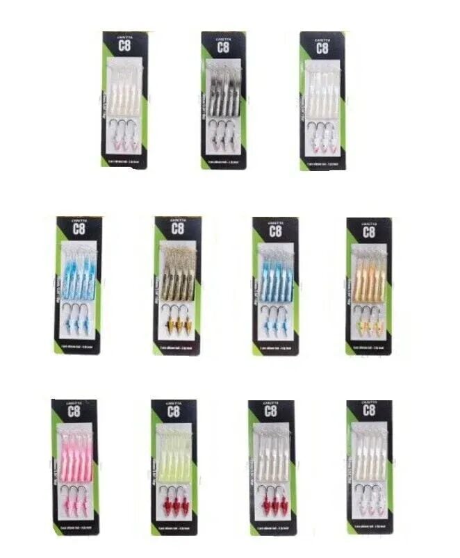 Caretta C8 8 cm 5.5 gr Silikon Yem