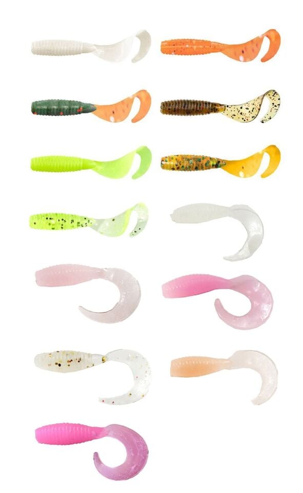 Lucky John Micro Grub 1'' (2.5 cm) Silikon Yem 15P