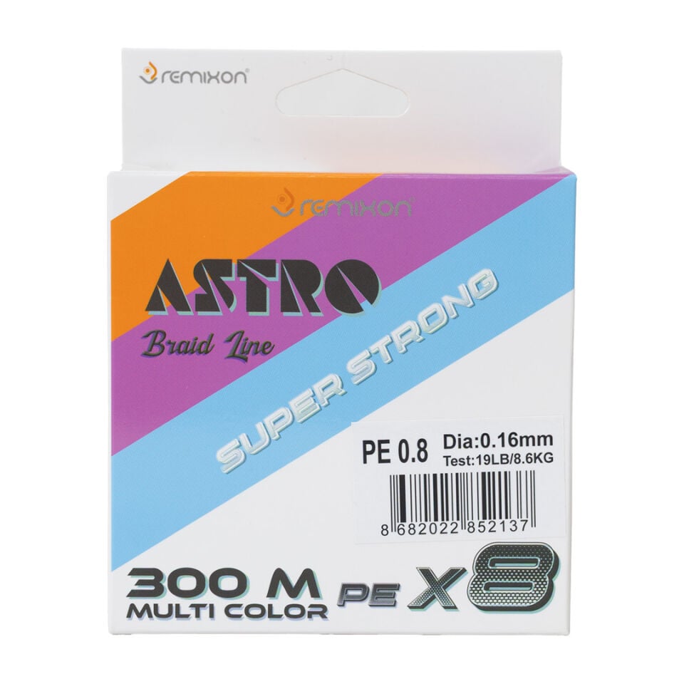 Remixon Astro 8X 300m Multicolor İp Misina