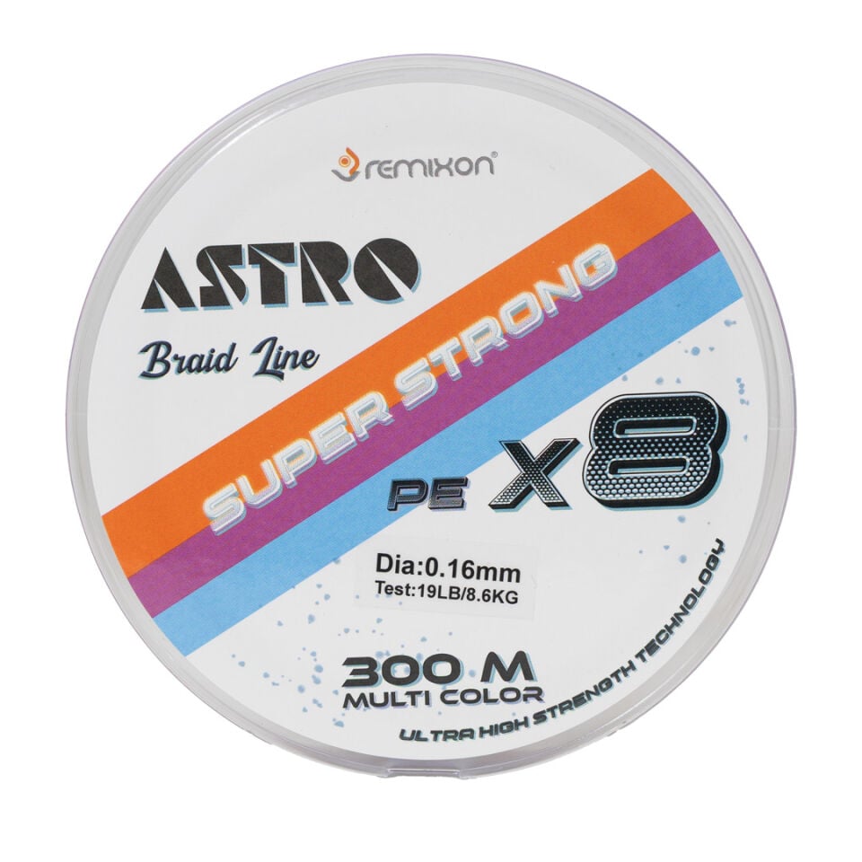 Remixon Astro 8X 300m Multicolor İp Misina