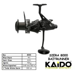 KAIDO Siera 8000 4+1 BB Sazan Makinesi
