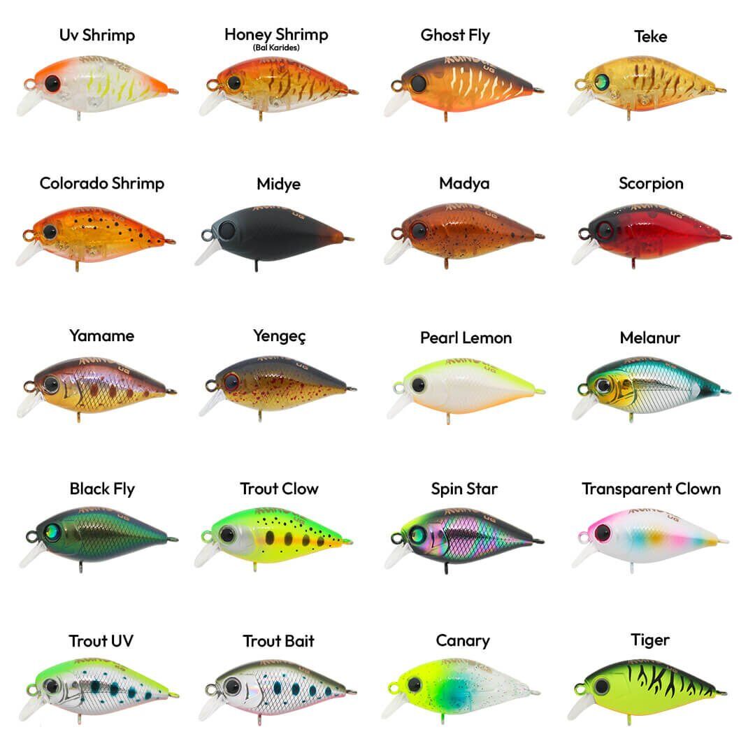 Hanfish Kunduz KG 3.8 Cm 4 Gr Maket Yem