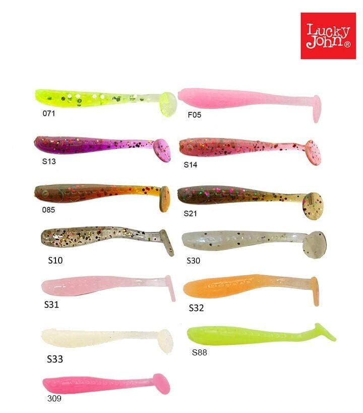 Lucky John Baby Rockfish 1.4'' (3.56 cm) 20P Silikon Yem
