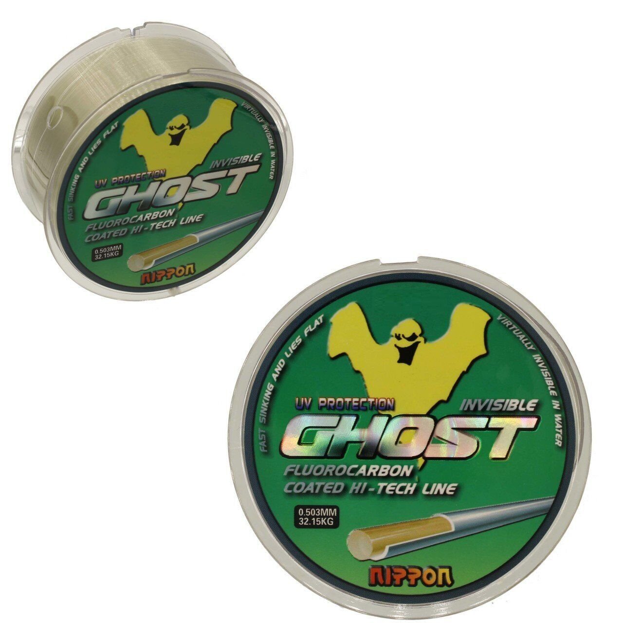 Nippon Ghost 180 mt FluoroCarbon Misina