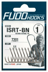 Fudo 7201 Iseama W/Ring Black Nikel Delikli İğne