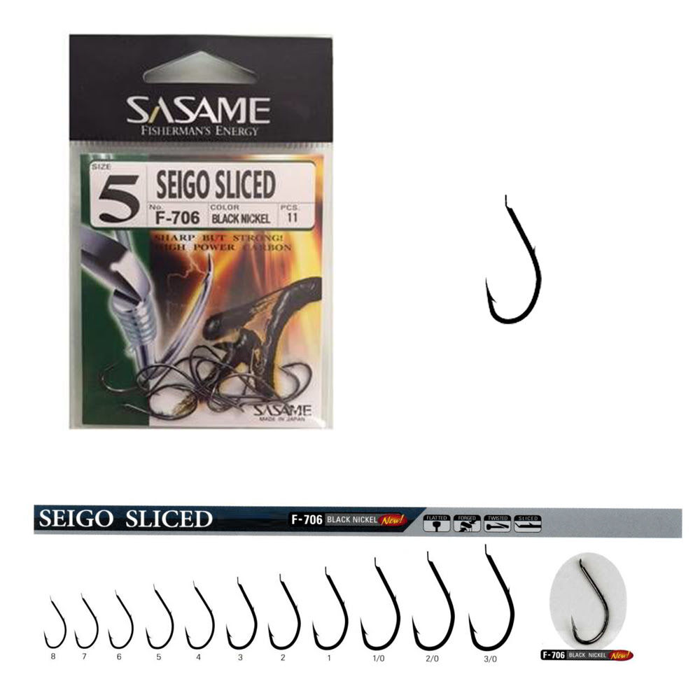 Sasame F-706 Seigo Sliced Siyah Nikel İğne