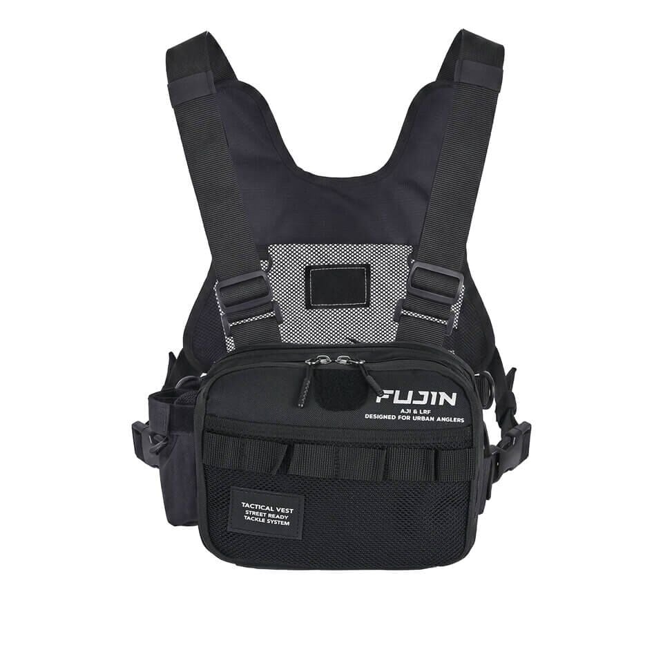 Fujin Tactical Vest Black Balıkçı Çantası