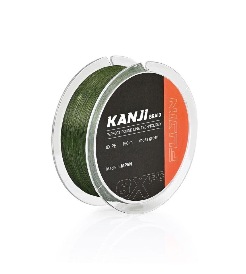 Fujin Kanji 8X 150 Metre Moss Green Pe Line