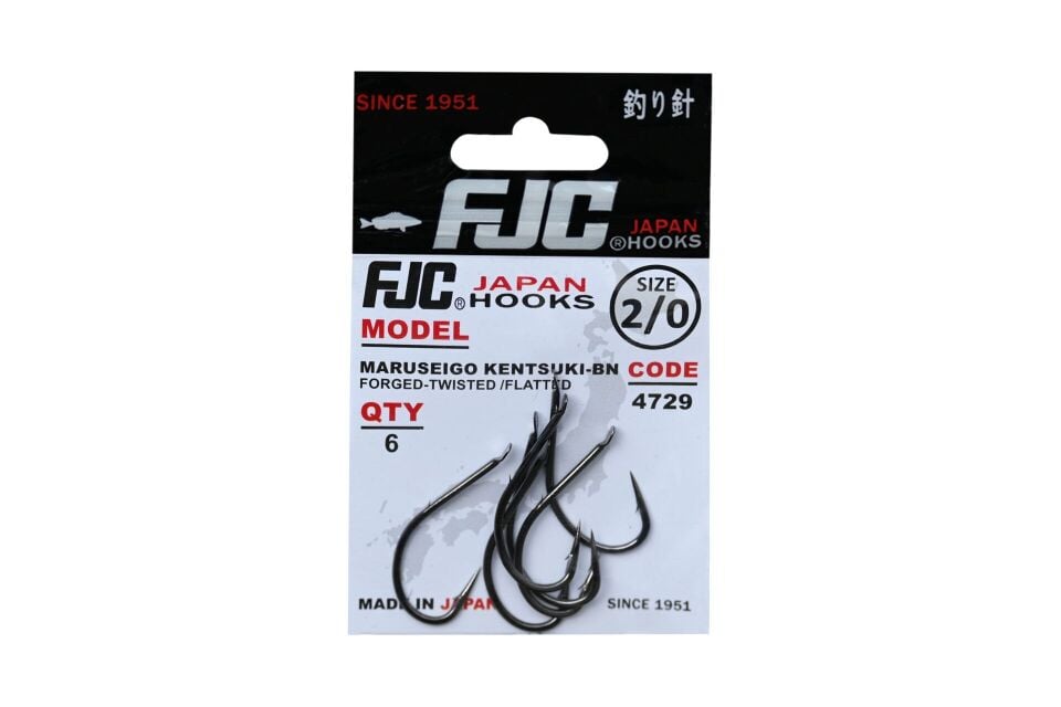 FJC Maruseigo Kentsuki 4729 Black Nikel Olta İğnesi
