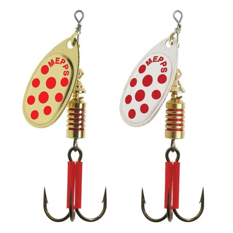 Mepps Aglia Olta Kaşığı Beyaz/Kırmızı No: 2