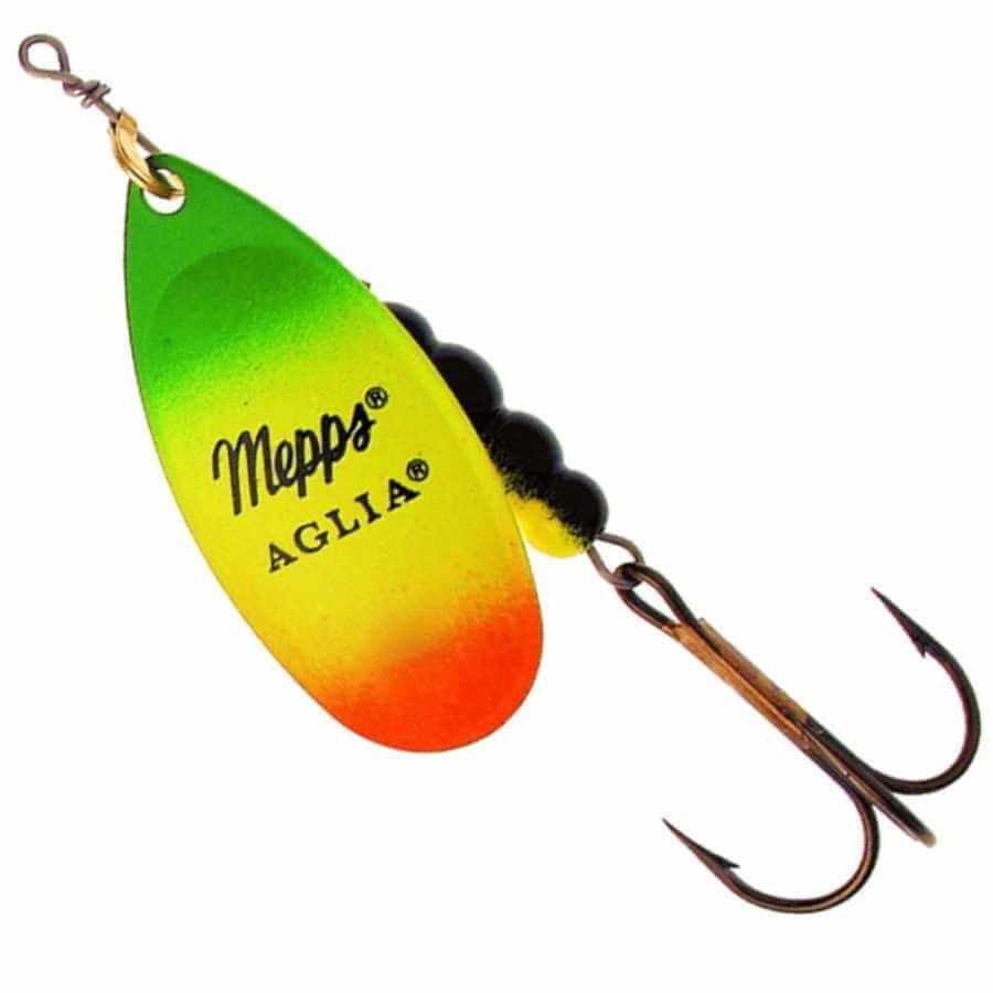 Mepps Aglia Fluo Olta Kaşığı Gökkuşağı No: 2
