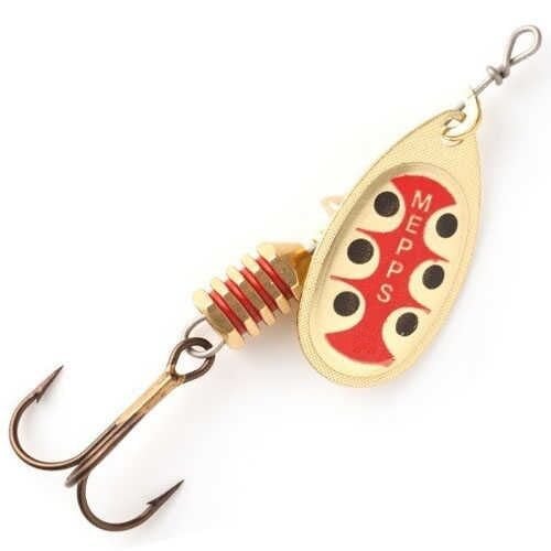 Mepps Aglia Olta Kaşığı Sarı/Kırmızı No: 1