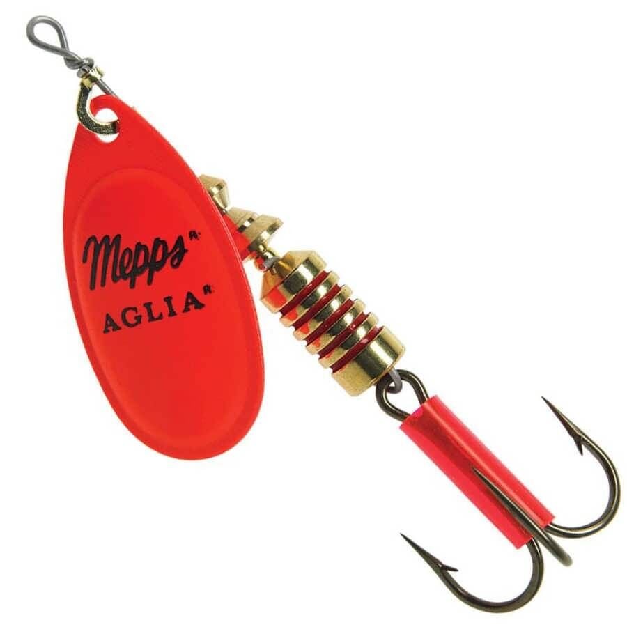 Mepps Aglia Fluo Olta Kaşığı Kırmızı No: 1