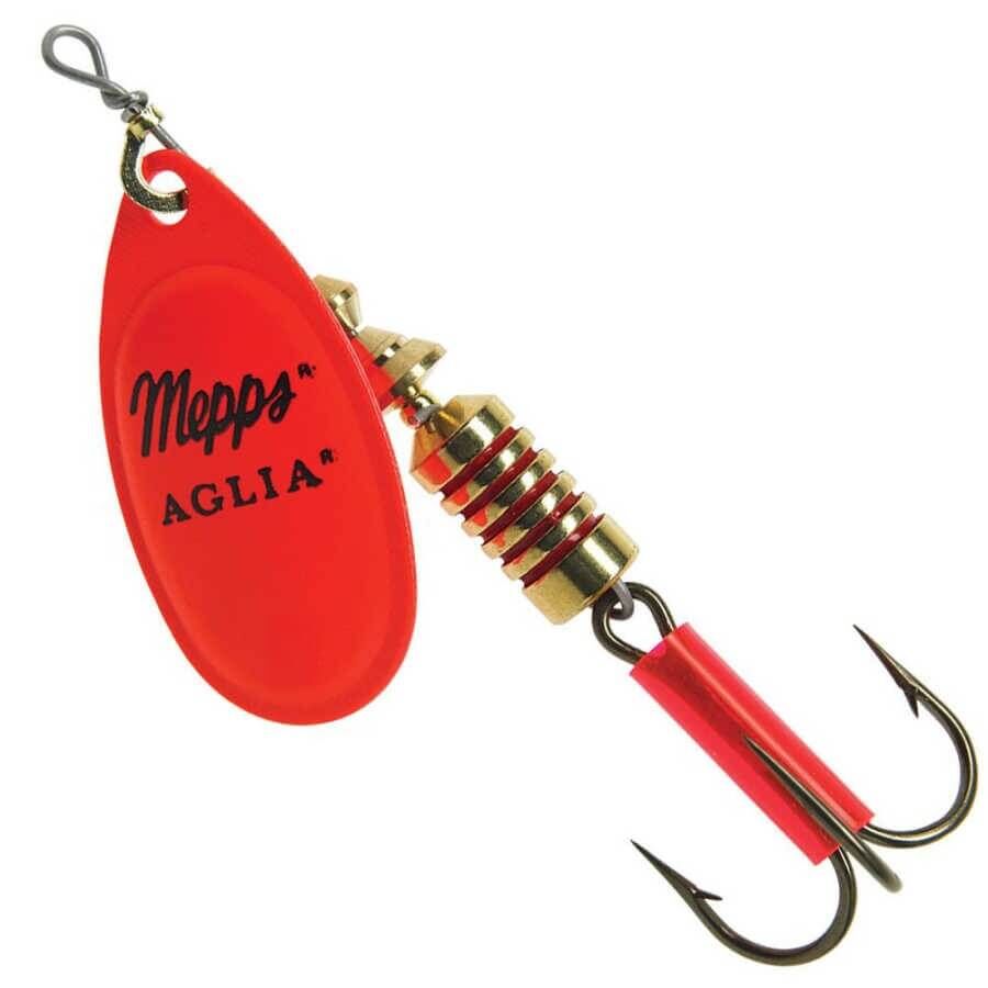 Mepps Aglia Fluo Olta Kaşığı Kırmızı No: 1