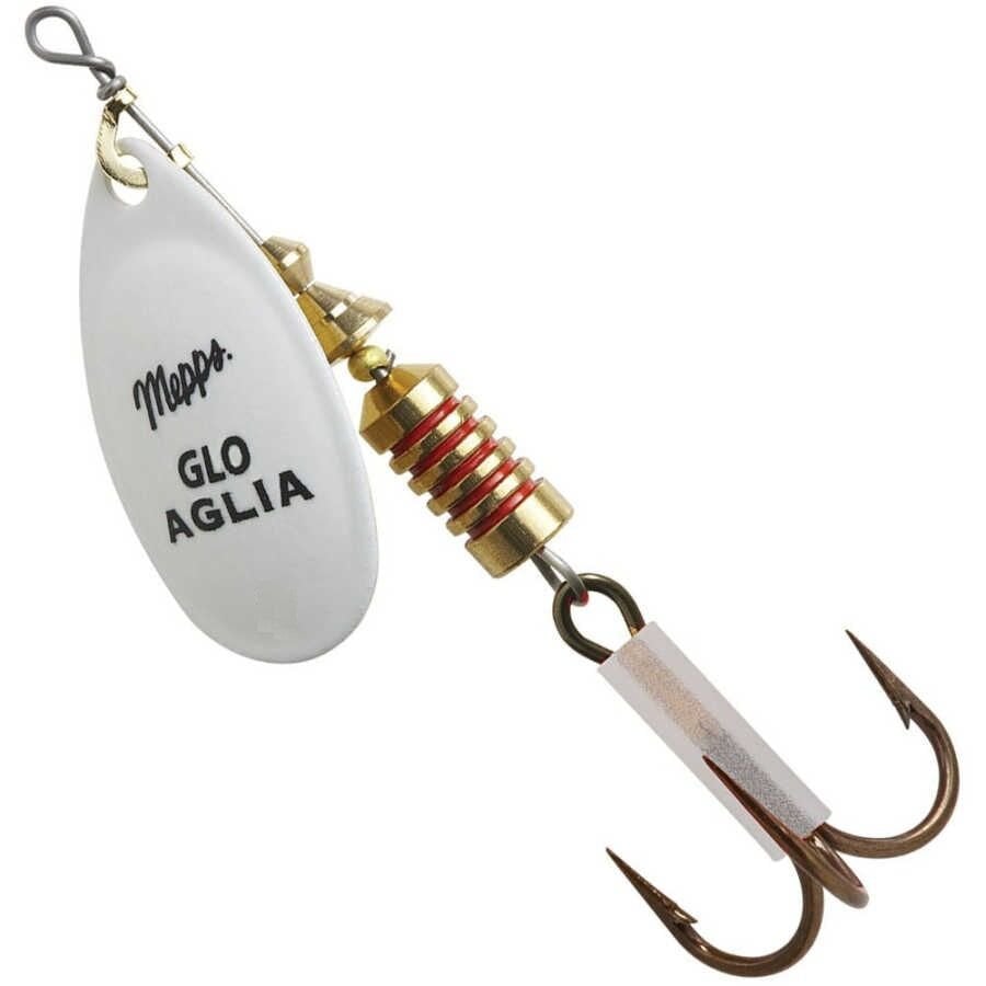 Mepps Aglia Phospho Kaşık Fosfor-Beyaz